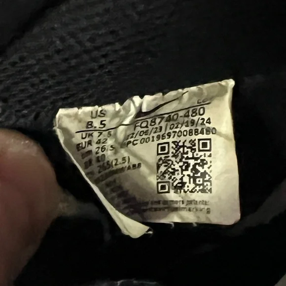 Nike Court Vision Mid Next Nature ‘Game Royal Black’ - Picture 5 of 5